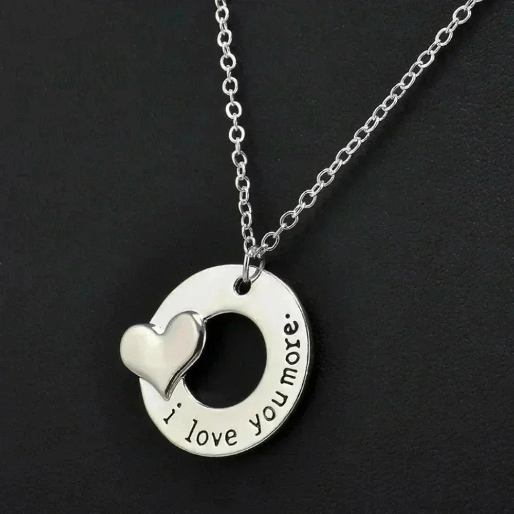 I love You More infinity Necklace